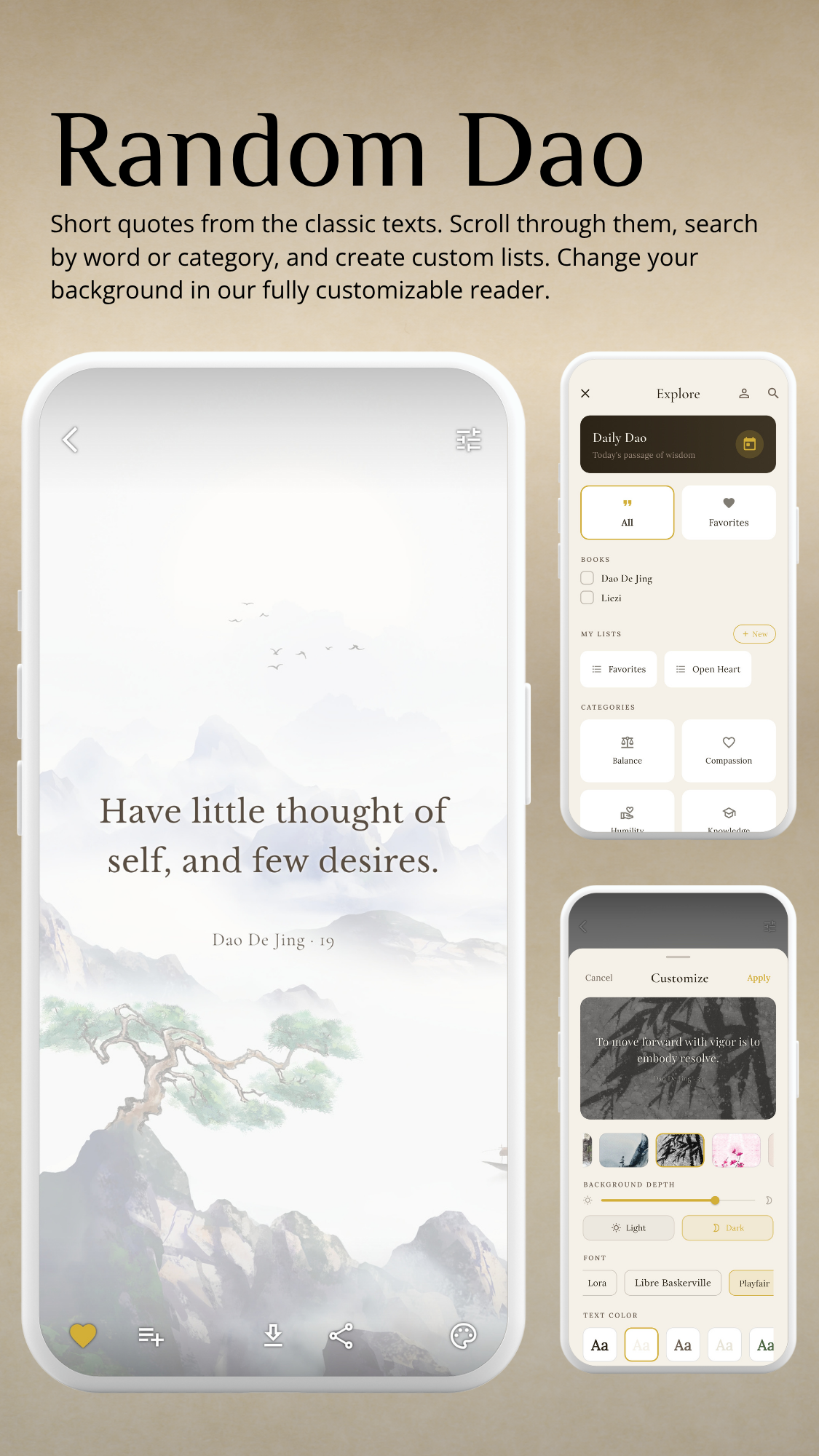 Wu Wei App Screenshot 1